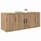 vidaXL Κρεμαστό Ντουλάπι Τηλεόρασης 100 x 34,5 x 40 εκ Artisan Oak