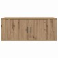 vidaXL Κρεμαστό Ντουλάπι Τηλεόρασης 100 x 34,5 x 40 εκ Artisan Oak