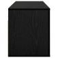 vidaXL Κρεμαστό Ντουλάπι Τηλεόρασης 100 x 34,5 x 40 εκ Μαύρη Οξυά