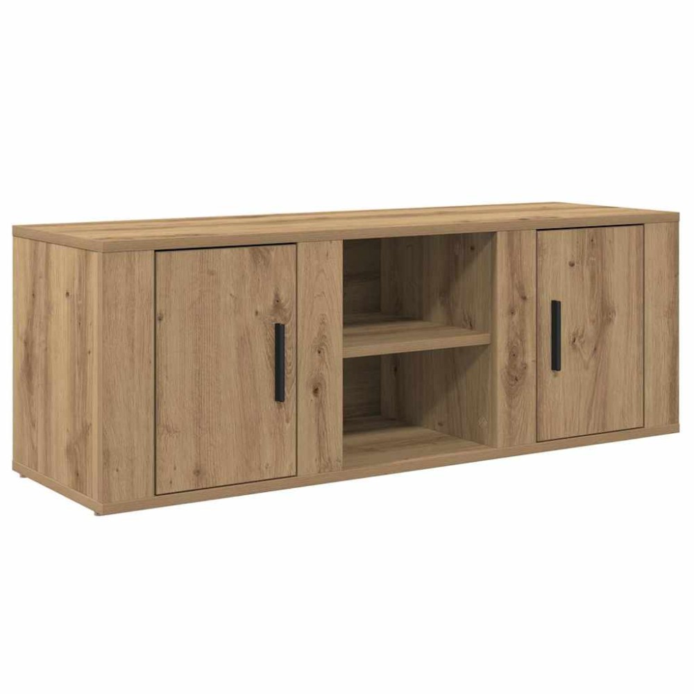 vidaXL Ντουλάπι TV 100 x 31,5 x 35 εκ Artisan Oak Επεξεργασμένο Ξύλο