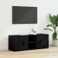 vidaXL Ντουλάπι TV 100 x 31,5 x 35 εκ Μαύρη Οξυά Επεξεργασμένο Ξύλο