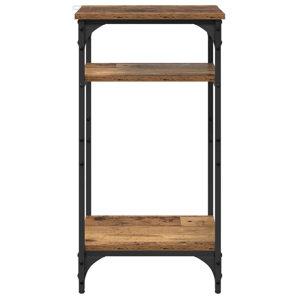 vidaXL Τραπεζάκι Πλευράς Παλιό Ξύλο 40 x 30 x 75 cm Επεξεργασμένο Ξύλο
