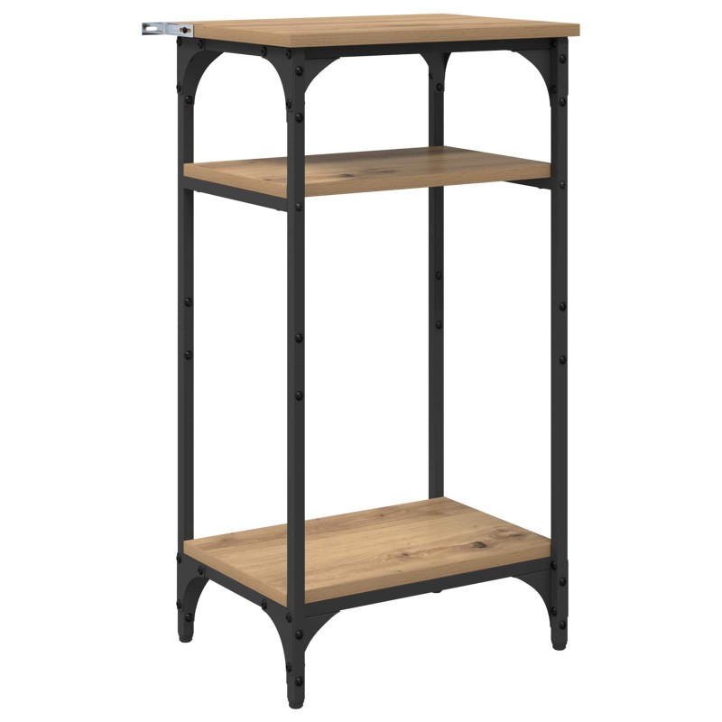 vidaXL Τραπεζάκι Πλευράς Artisan Oak 40 x 30 x 75 cm