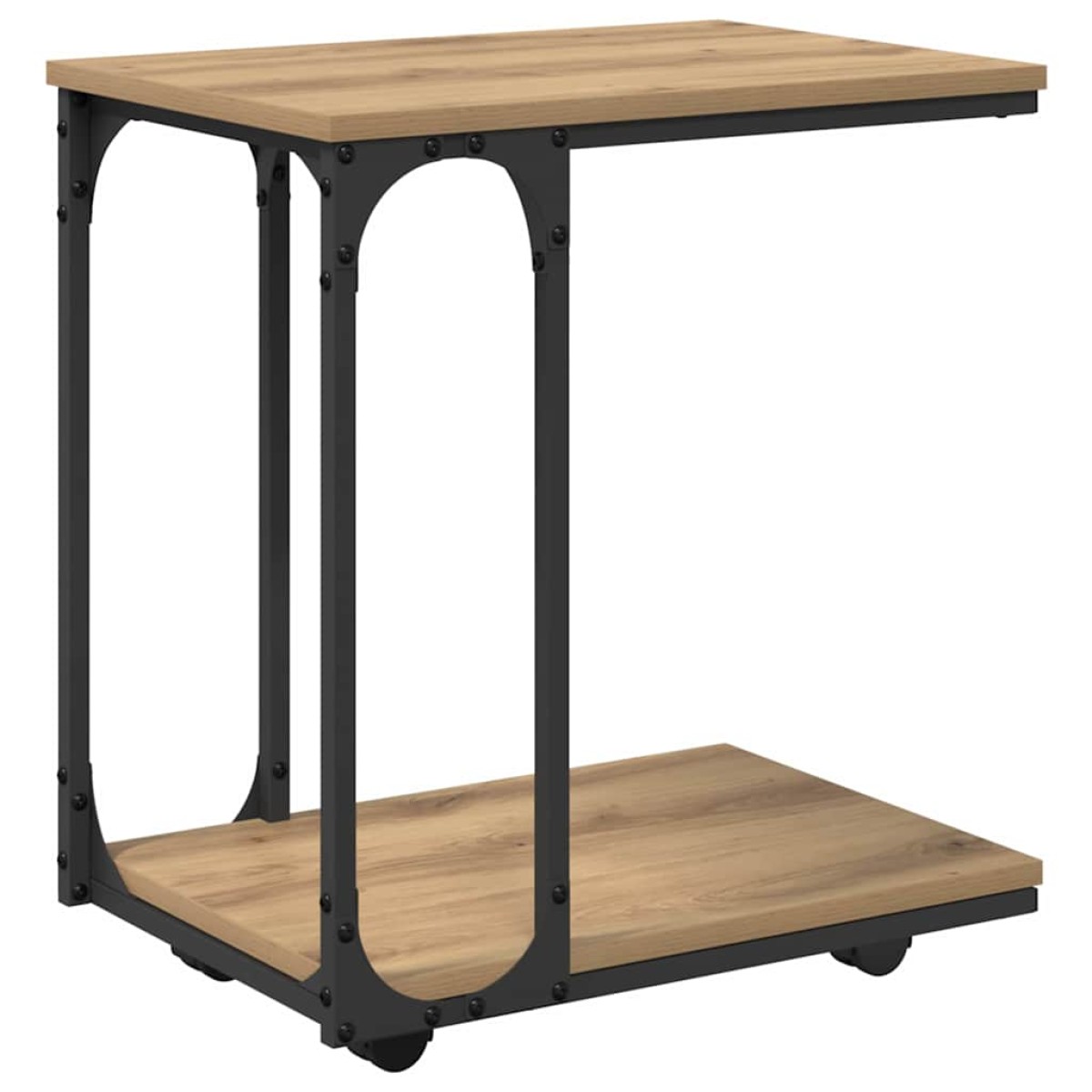 vidaXL Τραπεζάκι Πλευράς Artisan Oak 50 x 35 x 55.5 εκ.