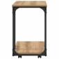 vidaXL Τραπεζάκι Πλευράς Artisan Oak 50 x 35 x 55.5 εκ.