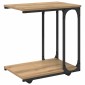 vidaXL Τραπεζάκι Πλευράς Artisan Oak 50 x 35 x 55.5 εκ.
