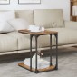 vidaXL Τραπεζάκι Πλευράς Παλιό Ξύλο 50 x 35 x 52 cm Επεξεργασμένο Ξύλο