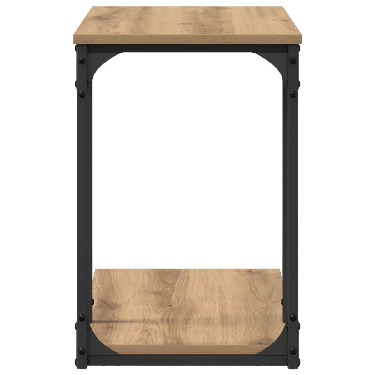 vidaXL Τραπεζάκι Πλευράς Artisan Oak 50 x 35 x 52 cm