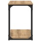 vidaXL Τραπεζάκι Πλευράς Artisan Oak 50 x 35 x 52 cm