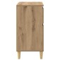 vidaXL Πλαϊνό γραφείο Artisan Oak 60 x 35 x 70 cm Επεξεργασμένο Ξύλο
