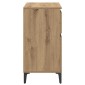 vidaXL Πλαϊνό γραφείο Artisan Oak 60 x 35 x 70 cm