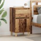 vidaXL Κομοδίνο Παλιό ξύλο 40 x 35 x 70 εκ. Επεξεργασμένο Ξύλο