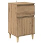 vidaXL Κομοδίνο Artisan Oak 40 x 35 x 70 εκ. Επεξεργασμένο Ξύλο