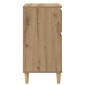 vidaXL Κομοδίνο Artisan Oak 40 x 35 x 70 εκ. Επεξεργασμένο Ξύλο