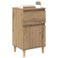 vidaXL Κομοδίνο 2 τεμ. Artisan Oak 40 x 35 x 70 εκ. Επεξεργασμένο Ξύλο