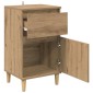 vidaXL Κομοδίνο 2 τεμ. Artisan Oak 40 x 35 x 70 εκ. Επεξεργασμένο Ξύλο