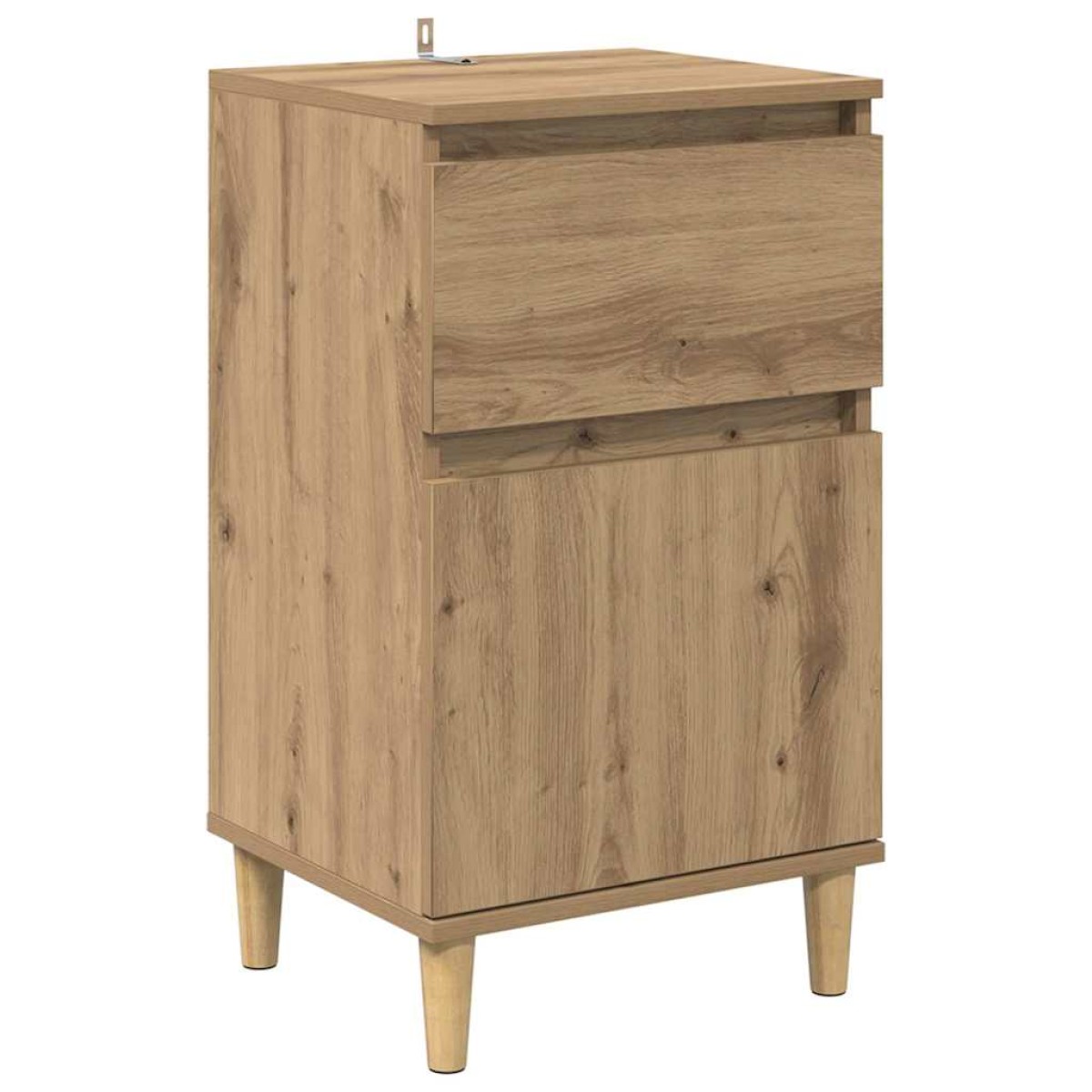 vidaXL Κομοδίνο 2 τεμ. Artisan Oak 40 x 35 x 70 εκ. Επεξεργασμένο Ξύλο