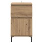 vidaXL Κομοδίνο 2 τμχ. Artisan Oak 40 x 35 x 70 εκ. Επεξεργασμένο Ξύλο