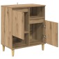 vidaXL Πλαϊνό γραφείο artisan δρυς 35 x 60 x 70 εκ Επεξεργασμένο Ξύλο