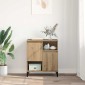 vidaXL Πλαϊνό γραφείο Artisan Oak 60 x 35 x 70 cm Επεξεργασμένο Ξύλο