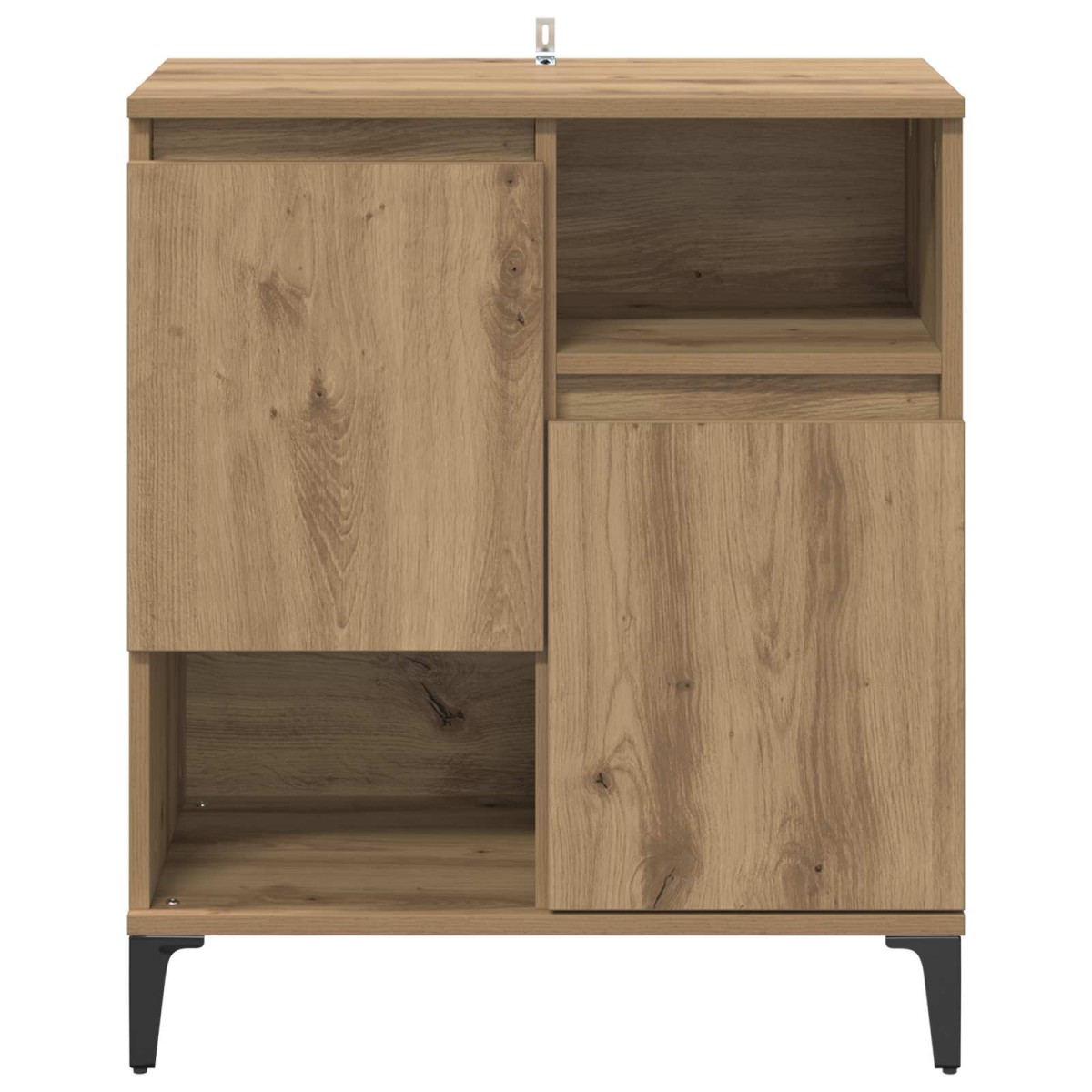 vidaXL Πλαϊνό γραφείο Artisan Oak 60 x 35 x 70 cm Επεξεργασμένο Ξύλο