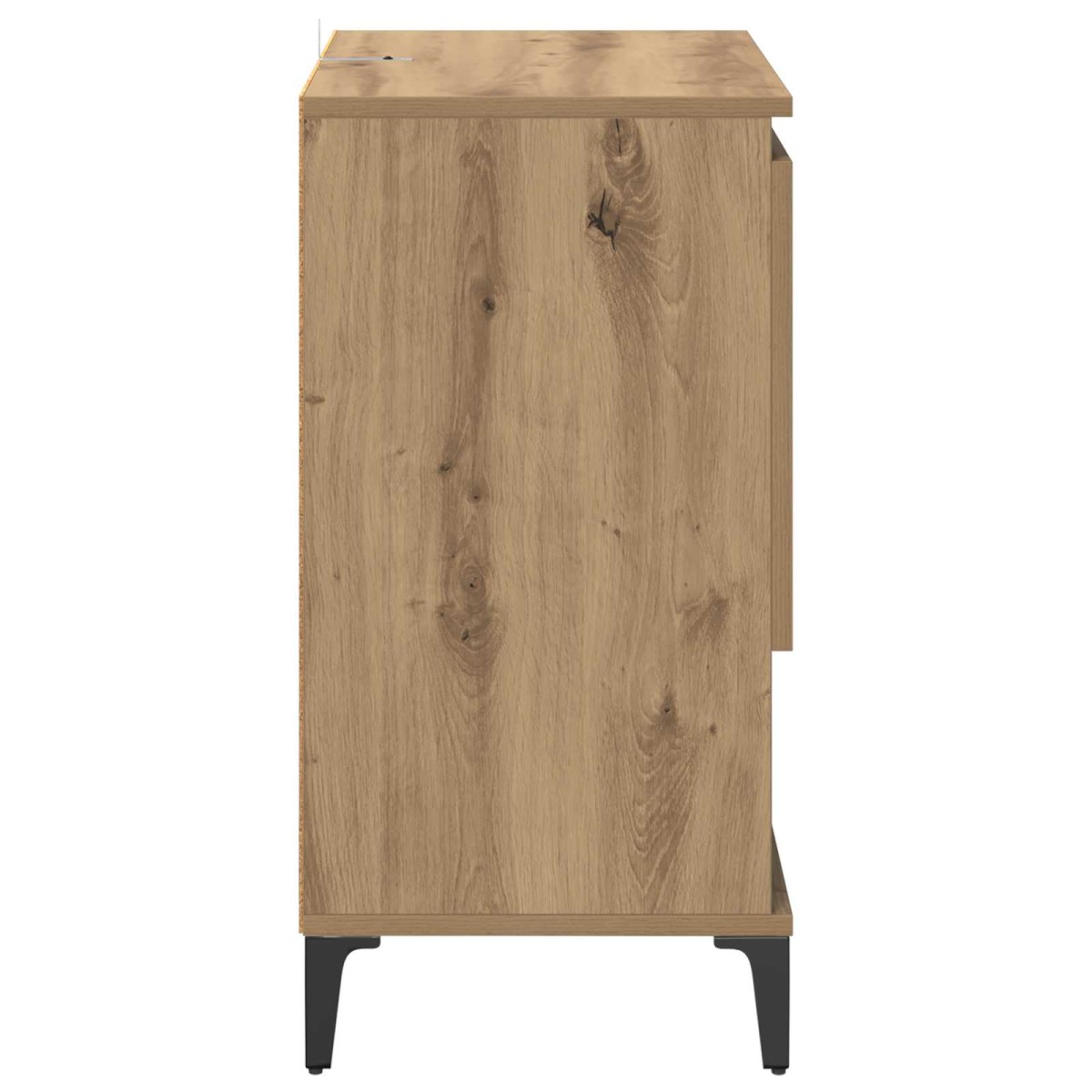 vidaXL Πλαϊνό γραφείο Artisan Oak 60 x 35 x 70 cm Επεξεργασμένο Ξύλο