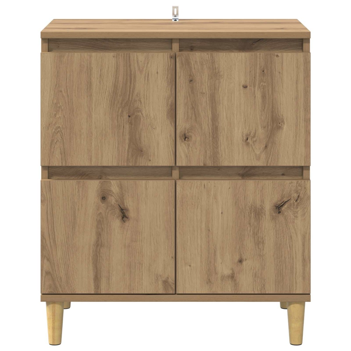 vidaXL Πλαϊνό γραφείο Artisan Oak 60 x 35 x 70 cm Επεξεργασμένο Ξύλο