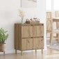 vidaXL Πλαϊνό γραφείο Artisan Oak 60 x 35 x 70 cm Επεξεργασμένο Ξύλο