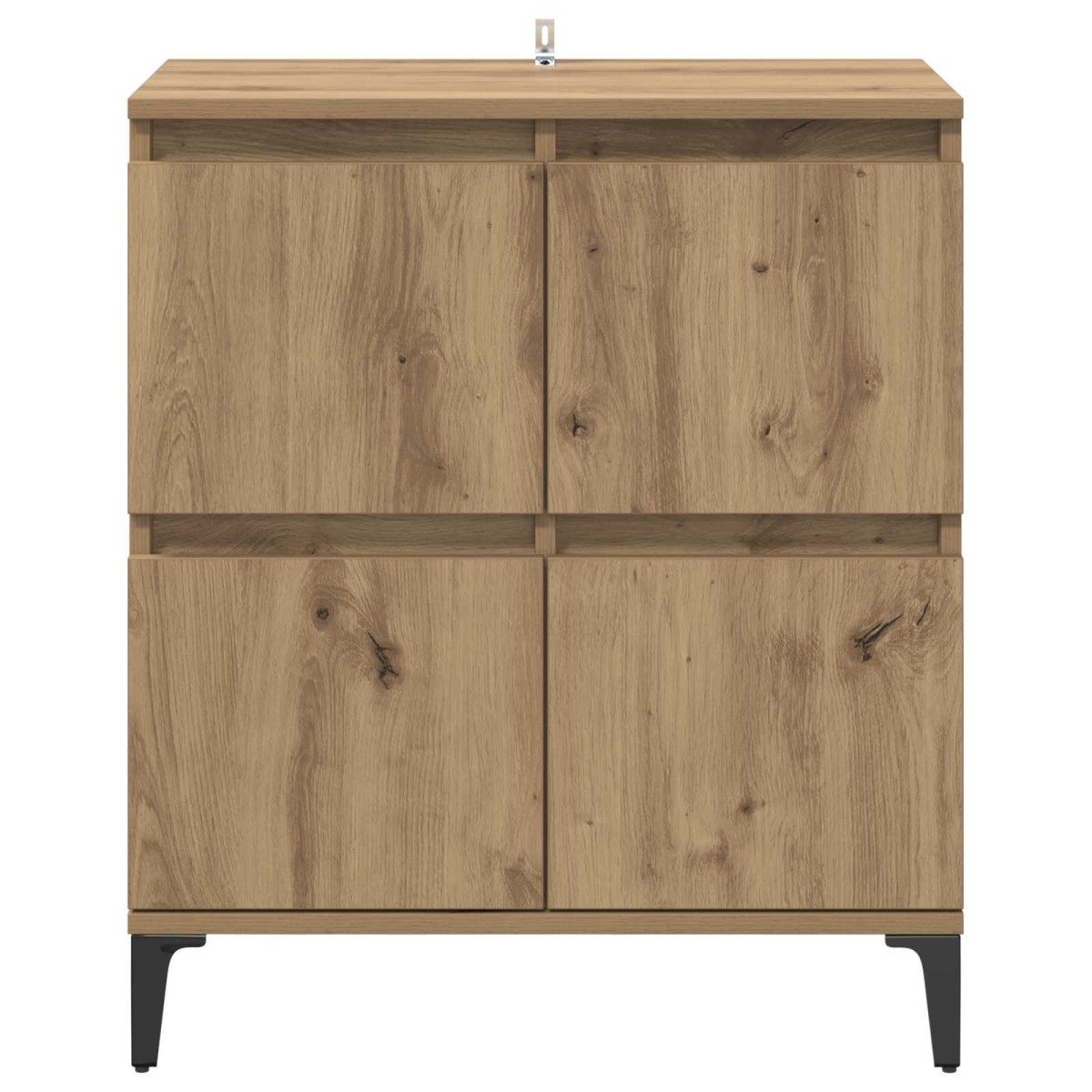 vidaXL Πλαϊνό γραφείο Artisan Oak 60 x 35 x 70 cm