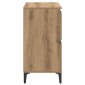 vidaXL Πλαϊνό γραφείο Artisan Oak 60 x 35 x 70 cm