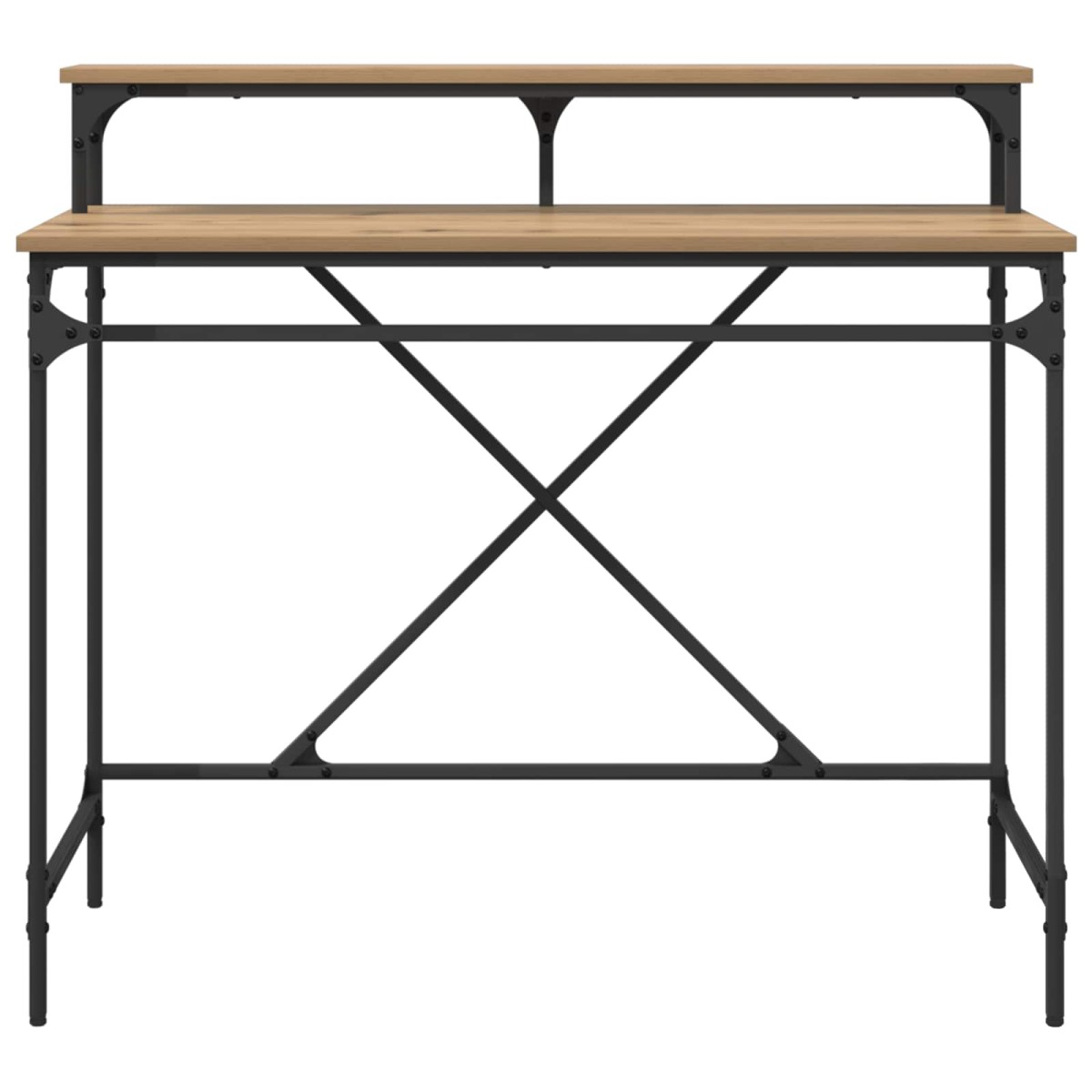 vidaXL Γραφείο Artisan Oak 100 x 50 x 90 cm Επεξεργασμένο Ξύλο