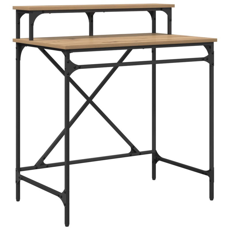 vidaXL Γραφείο Artisan Oak 80 x 50 x 90 cm Επεξεργασμένο Ξύλο