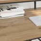 vidaXL Γραφείο Artisan Oak 80 x 50 x 90 cm Επεξεργασμένο Ξύλο