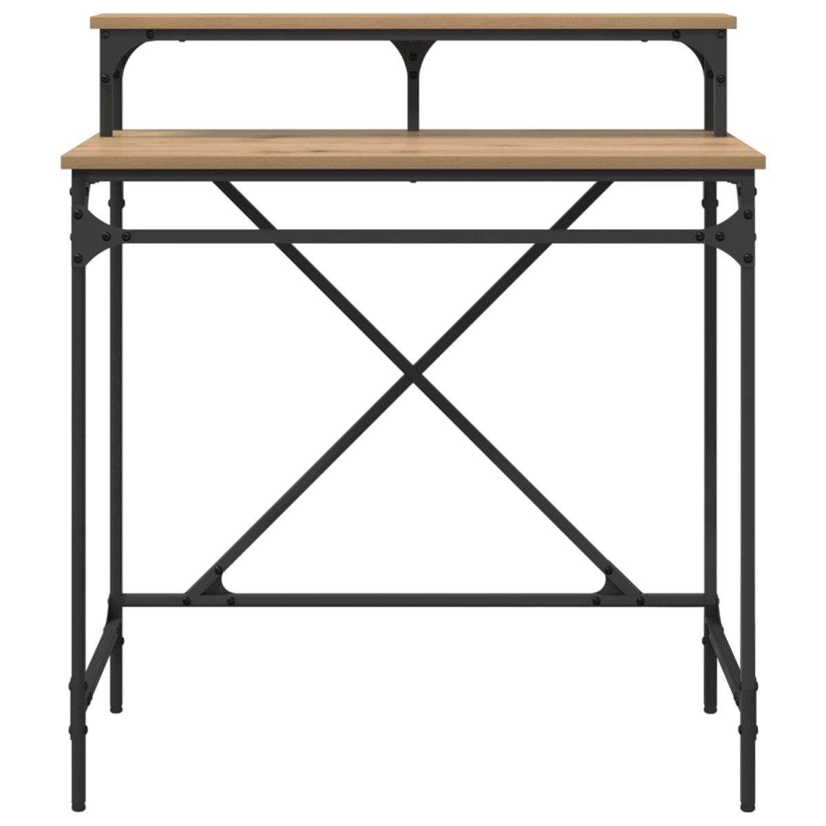 vidaXL Γραφείο Artisan Oak 80 x 50 x 90 cm Επεξεργασμένο Ξύλο