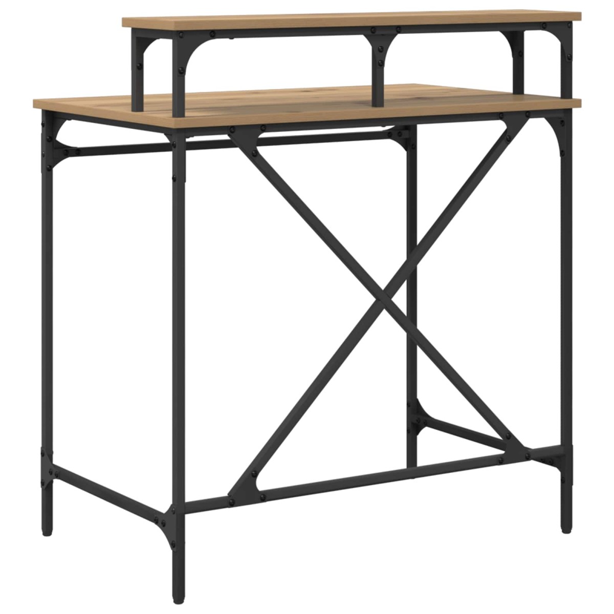 vidaXL Γραφείο Artisan Oak 80 x 50 x 90 cm Επεξεργασμένο Ξύλο