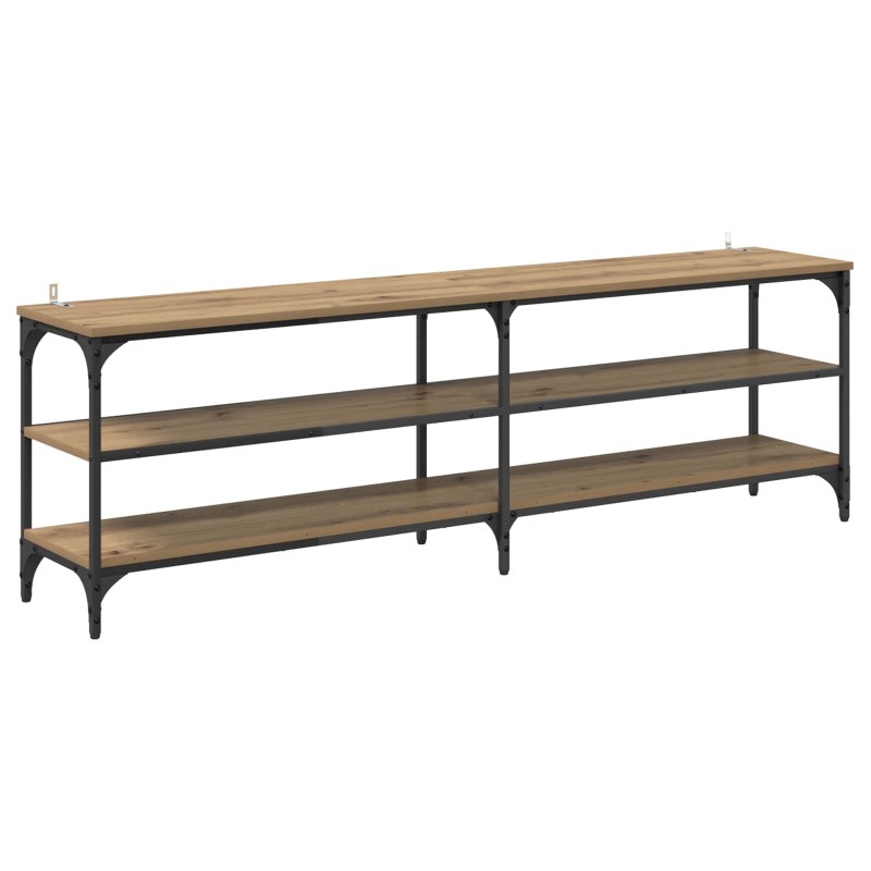 vidaXL Ντουλάπι TV 160 x 30 x 50 εκ Artisan Oak
