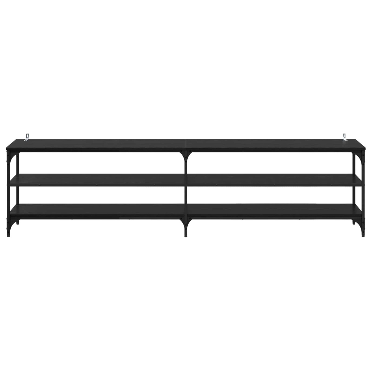 vidaXL Ντουλάπι TV Μαύρη Οξυά 200 x 30 x 50 cm