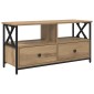 vidaXL Ντουλάπι TV 90 x 33 x 45 εκ Artisan Oak