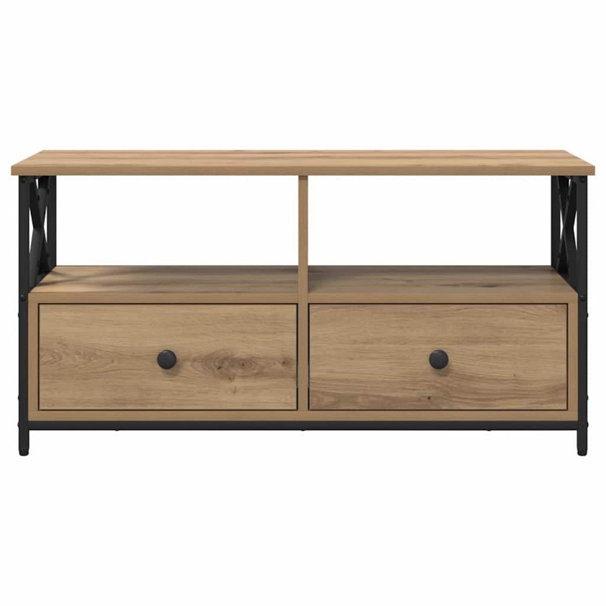 vidaXL Ντουλάπι TV 90 x 33 x 45 εκ Artisan Oak