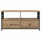 vidaXL Ντουλάπι TV 90 x 33 x 45 εκ Artisan Oak
