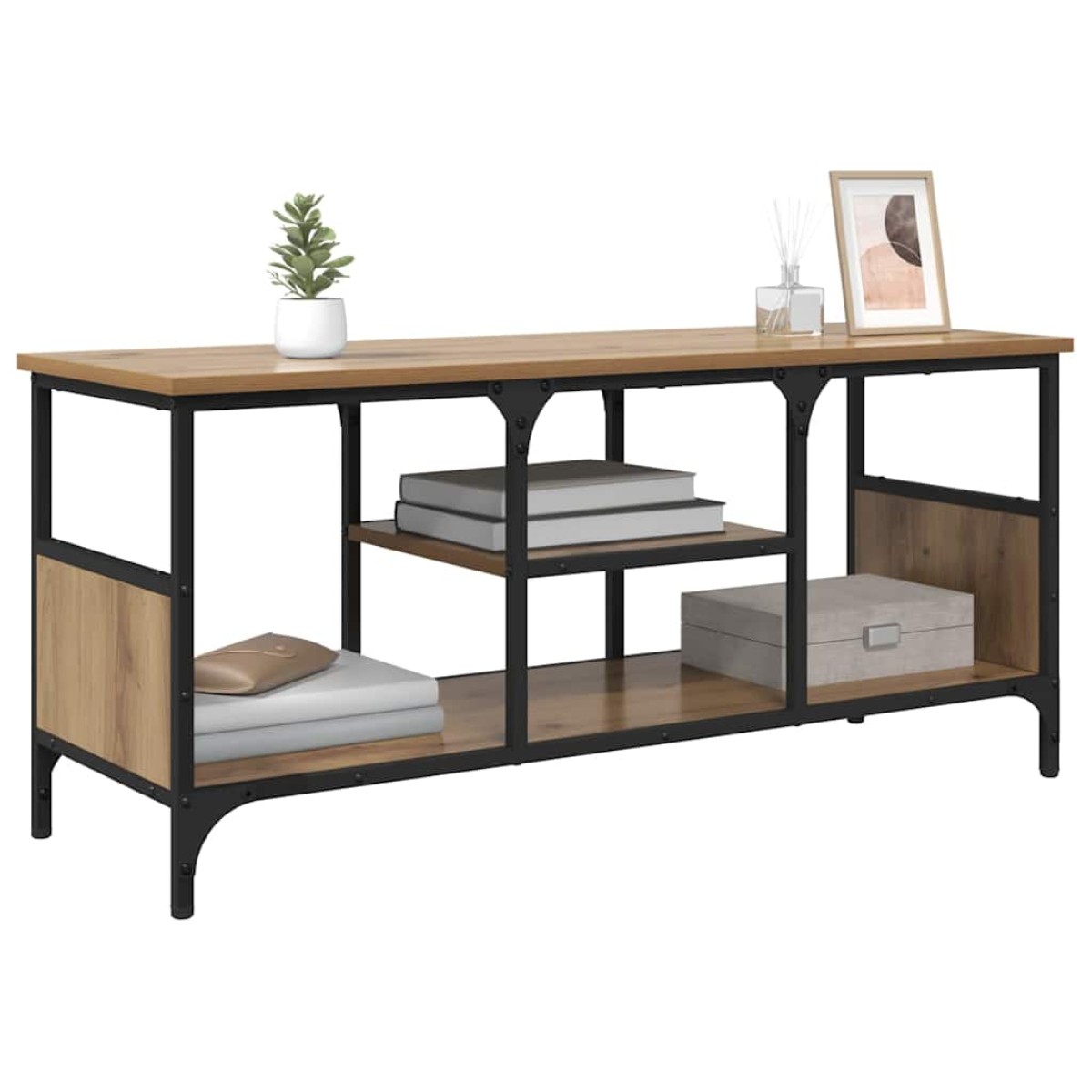 vidaXL Ντουλάπι TV 100 x 35 x 45 εκ. Artisan Oak