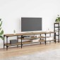 vidaXL Ντουλάπι TV 201 x 35 x 45 εκ. Artisan Oak