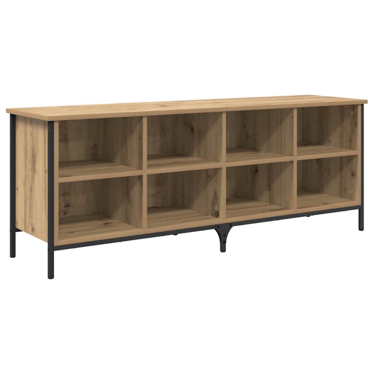 vidaXL Ντουλάπα Παπουτσιών 131 x 35 x 50 εκ Artisan Oak