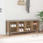 vidaXL Ντουλάπα Παπουτσιών 131 x 35 x 50 εκ Artisan Oak