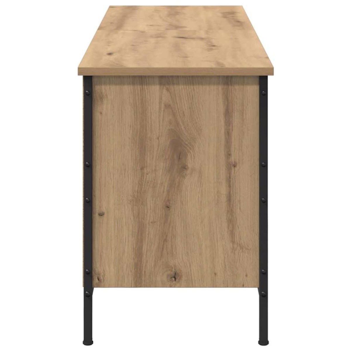 vidaXL Ντουλάπα Παπουτσιών 131 x 35 x 50 εκ Artisan Oak