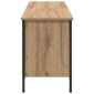 vidaXL Ντουλάπα Παπουτσιών 131 x 35 x 50 εκ Artisan Oak
