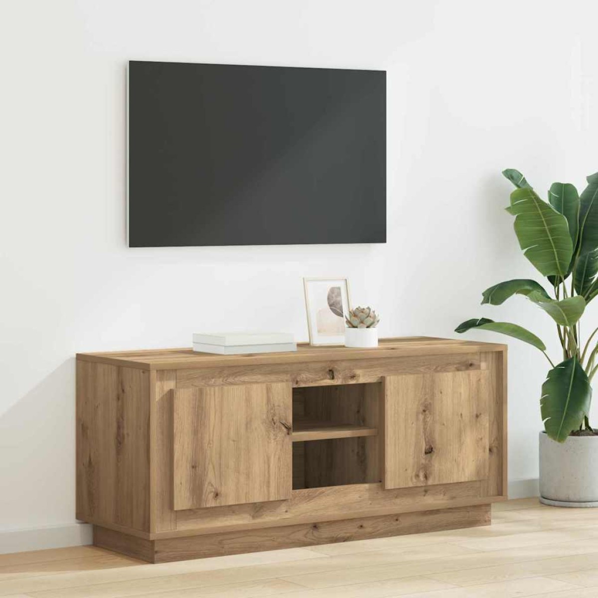 vidaXL Ντουλάπι TV 102 x 35 x 45 εκ. Artisan Oak Επεξεργασμένο Ξύλο