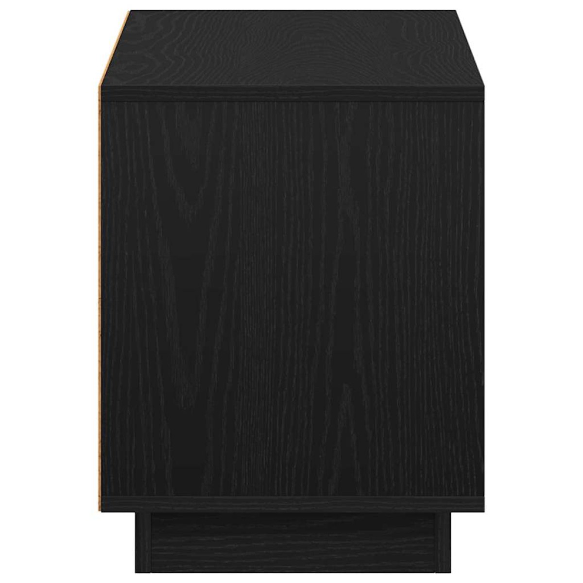 vidaXL Ντουλάπι TV 102 x 35 x 45 εκ. Μαύρη Οξυά Επεξεργασμένο Ξύλο