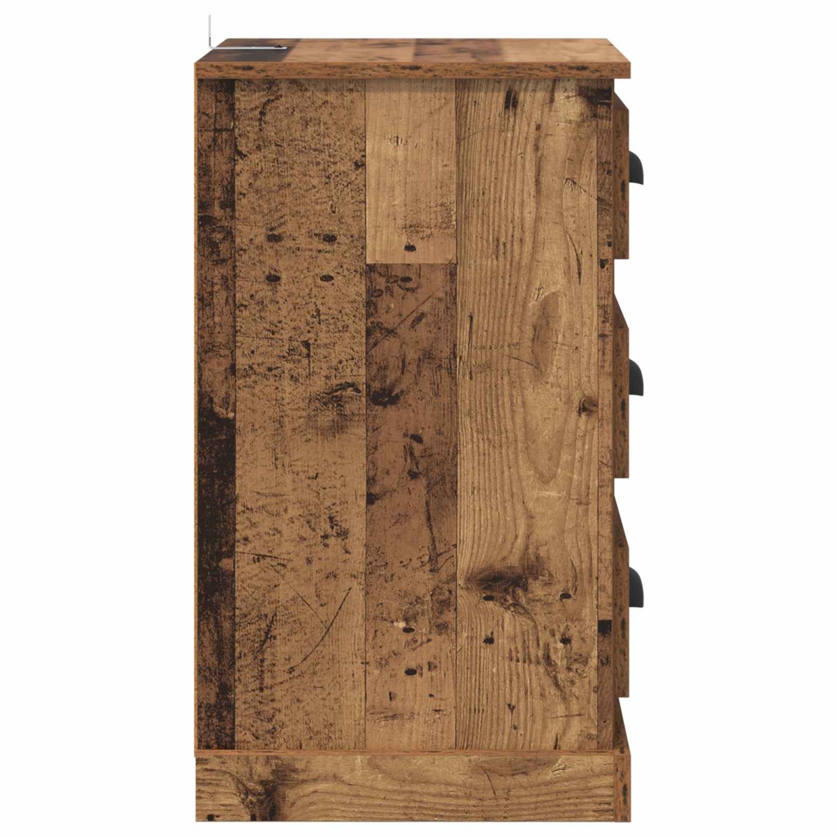 vidaXL Κομοδίνο Παλιό Ξύλο 39 x 39 x 67,5 εκ. Επεξεργασμένο Ξύλο