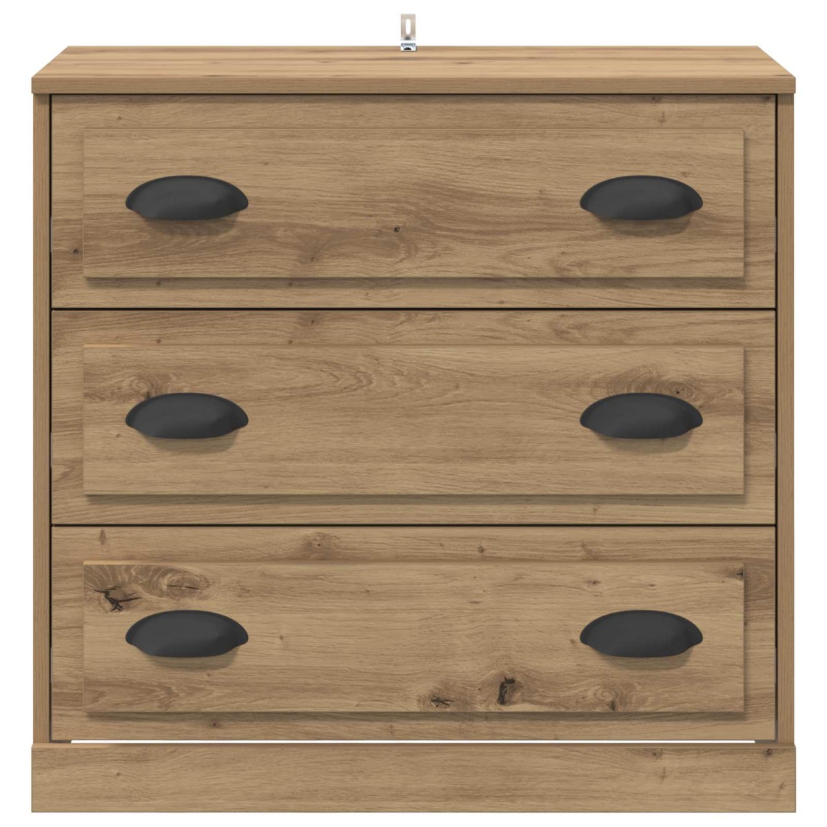 vidaXL Πλαϊνό γραφείο Artisan Oak 70 x 35,5 x 67,5 εκ.